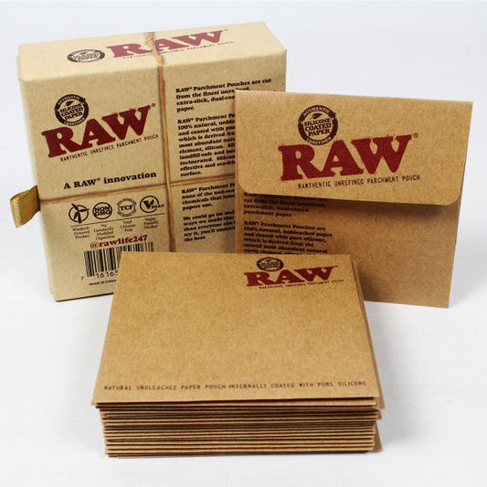RAW Papers Parchment Pouch 100CT
