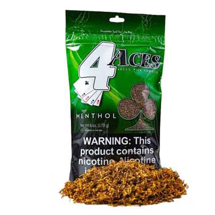4Aces Tobacco 6OZ Menthol