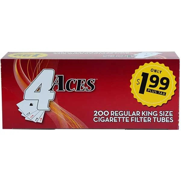 4Aces Tubes 200CT Regular Kings