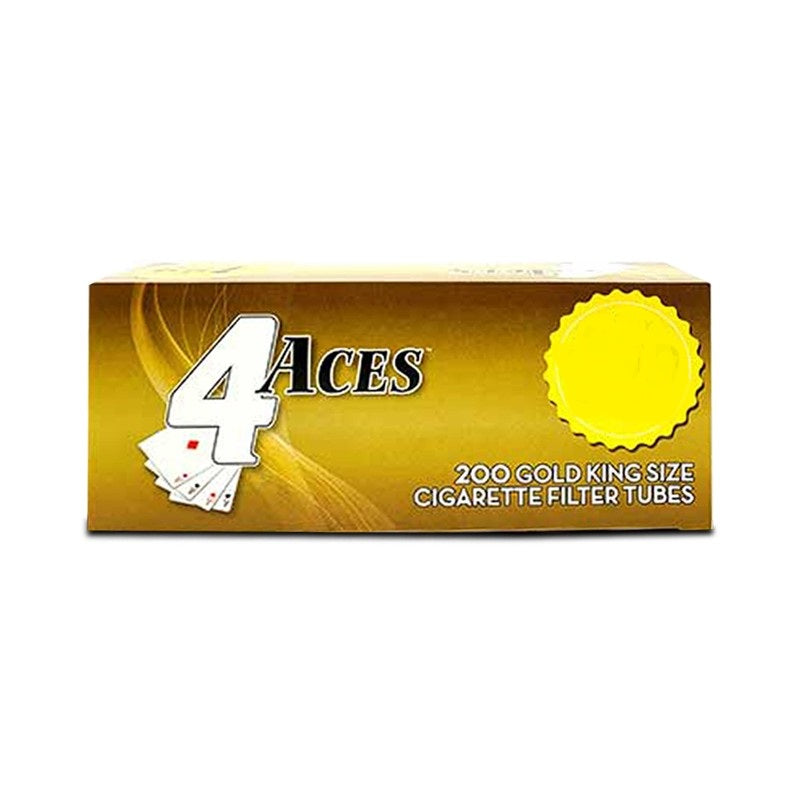 4Aces Tubes 200CT Gold Kings ($2.39 R)