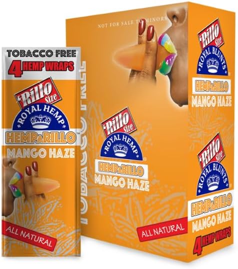 Hemparillo Wraps 4CT Mango Haze