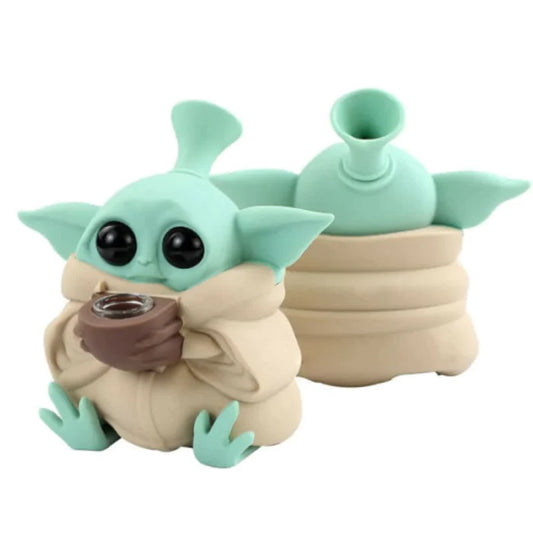 Waterpipe 5" Silicone Baby Yoda