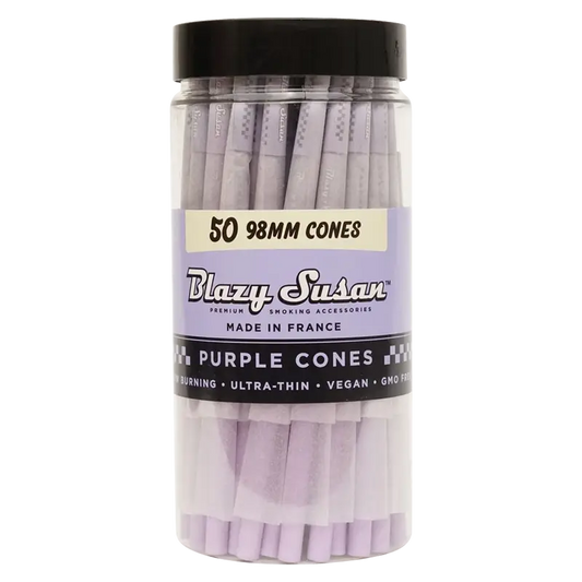 Blazy Susan Cones 50CT 98MM Special Purple