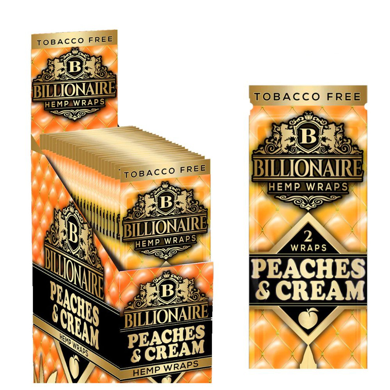 Billionaire Wraps 2CT Peaches and Cream