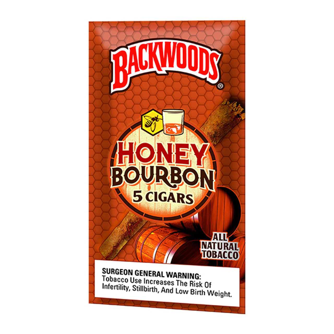 Backwoods Cigar 5CT Honey Bourbon