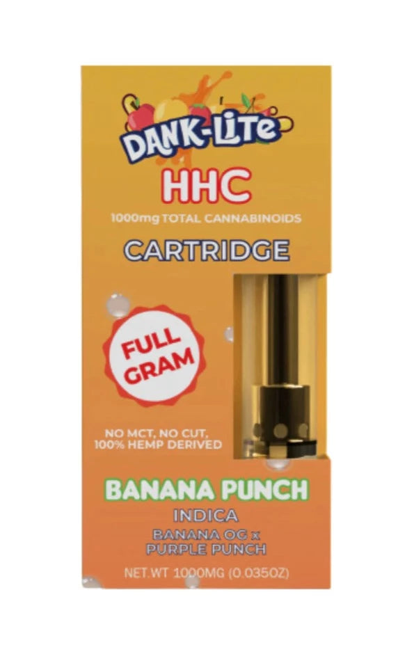 Dank Lite Cart HHC Banana Punch Indica