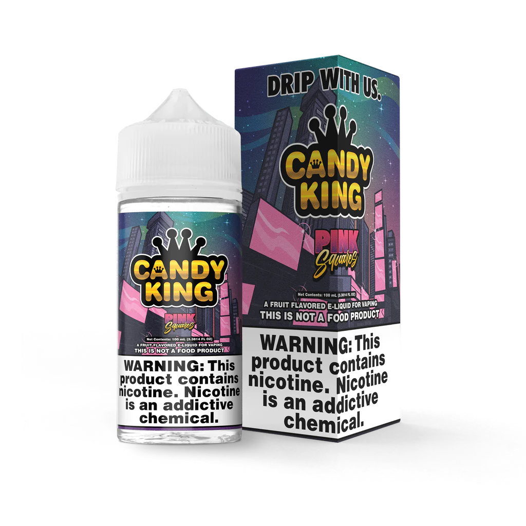 Candy King EJuice 30ML Pink Squares 50MG