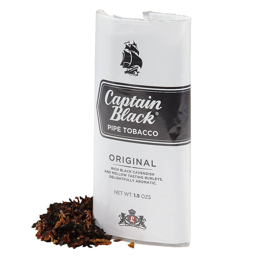 Captain Black Pipe Tobacco 1.5OZ Original