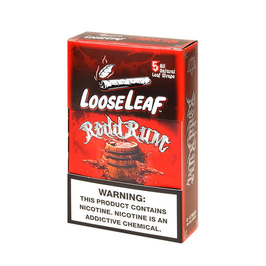 LooseLeaf Wraps Redd Rum 5CT / 1CT