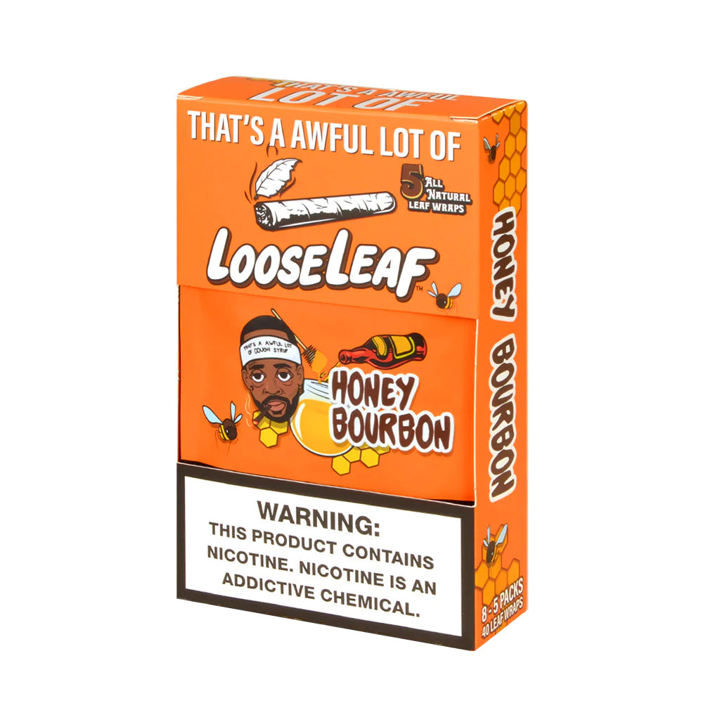 LooseLeaf Wraps 5CT Honey Bourbon
