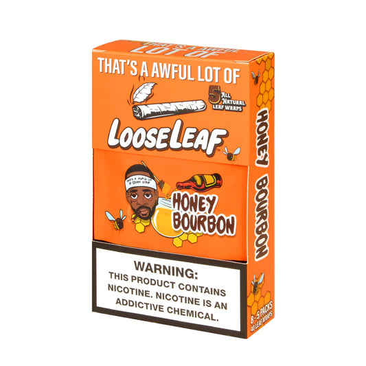 LooseLeaf Wraps Honey Bourbon 5CT / 1CT