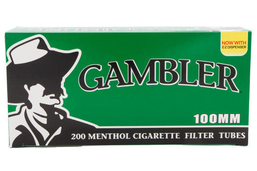 Gambler Tubes 200CT Menthol 100MM