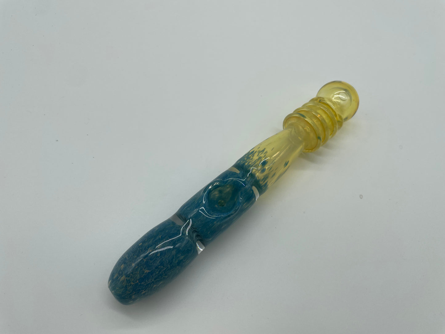 Steamroller 8" Handpipe Frit Pinched
