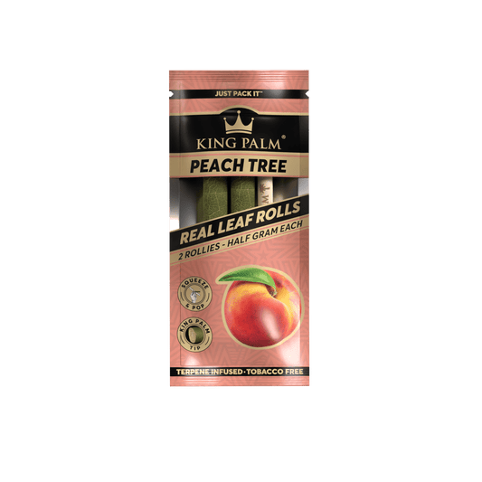 King Palm Peach Tree Rollies 2CT