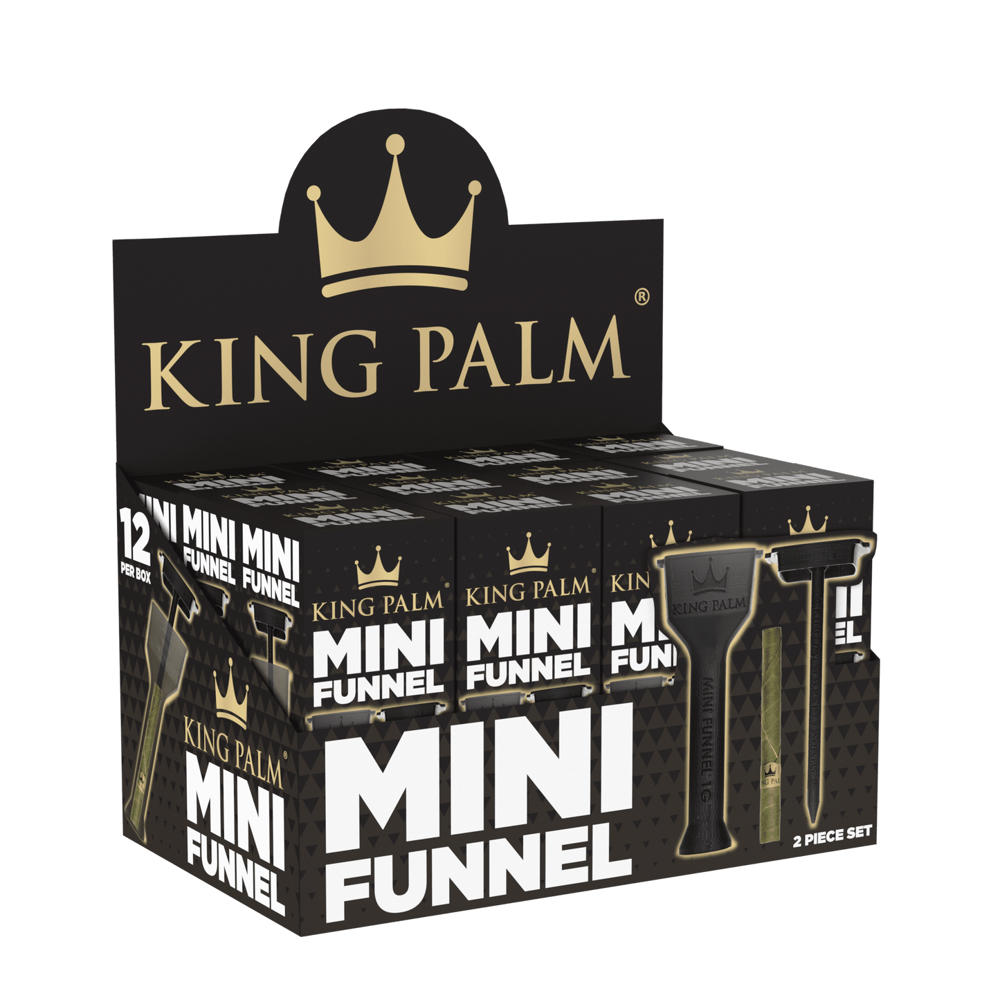 King Palm Poker 6" Mini Funnel