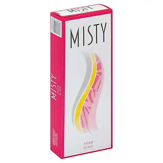 Misty Cigarettes 100's Rose