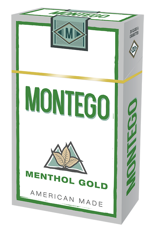 Montego Cigarettes King Menthol Gold