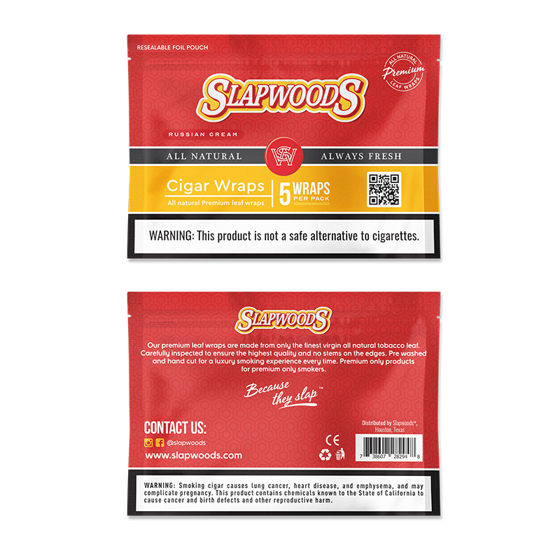 Slapwoods Wraps 5CT Russian Cream