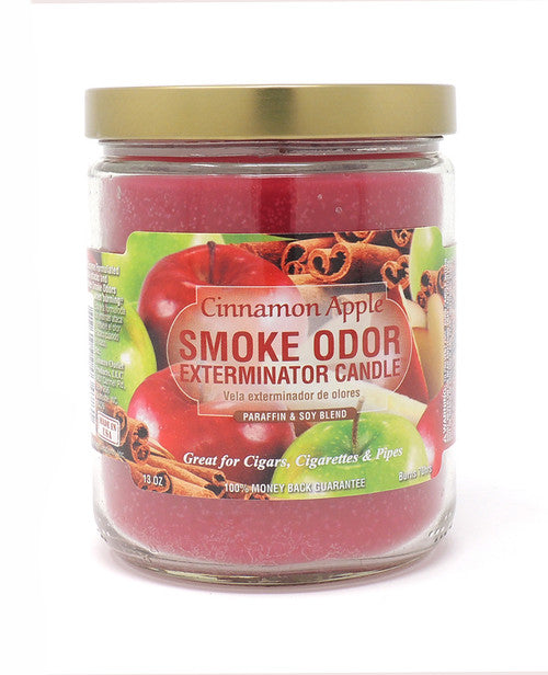 Smoke Odor Candle 13OZ Cinnamon Apple