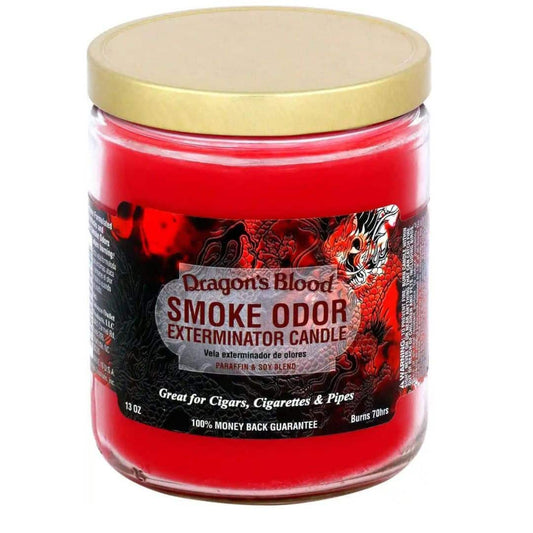 Smoke Odor Candle 13OZ Dragon's Blood
