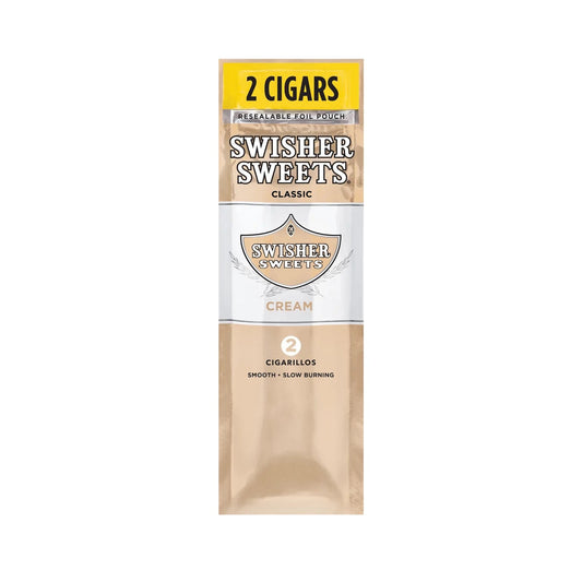 Swisher Sweet Cigarillos 2CT Cream