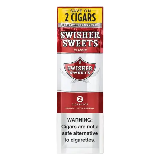 Swisher Sweet Cigarillos 2CT Original
