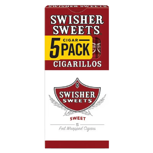 Swisher Sweet Cigarillos 5CT Regular