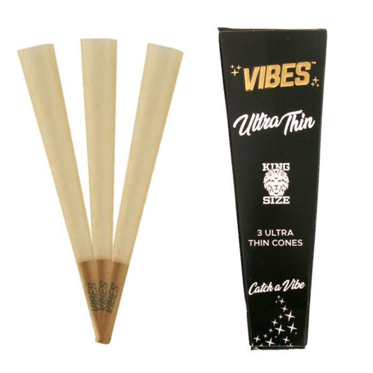 VIBES Cones 3CT Ultra Thin King Size