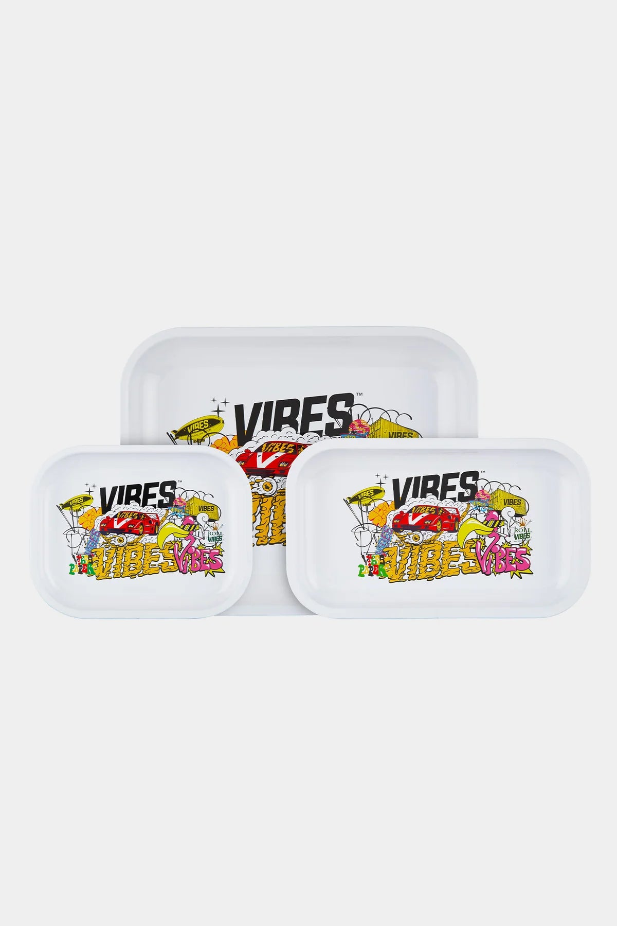 VIBES Rolling Tray Medium Collage