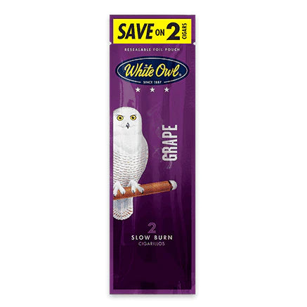 White Owl Cigarillos 2CT Grape