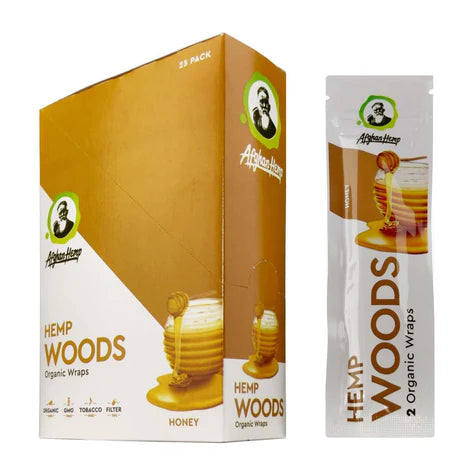 Afghan Hemp Wraps 2CT Woods Honey