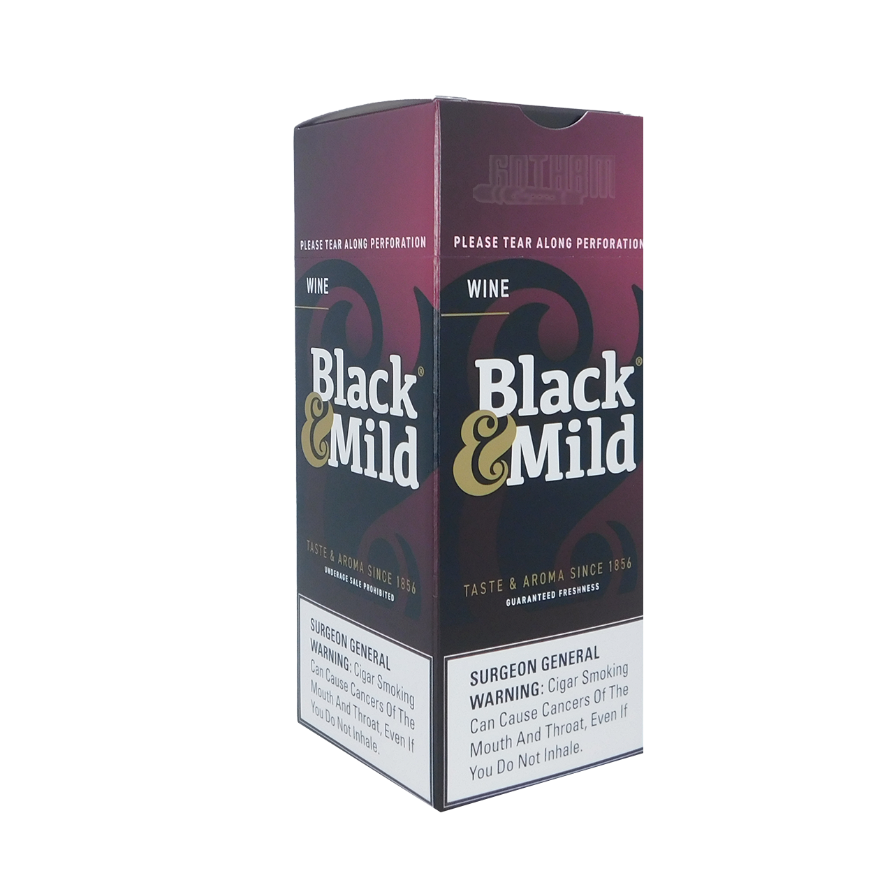 Black and Mild Cigarillos Wine Plastic Tip 1CT