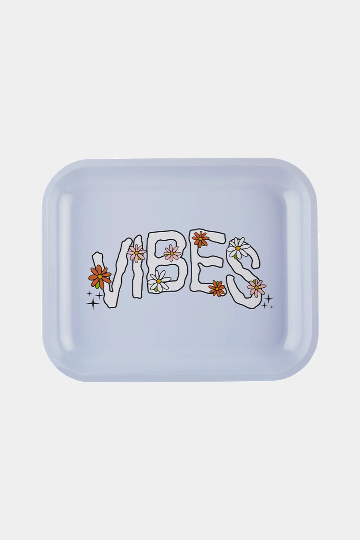 VIBES Rolling Tray Large Daisy
