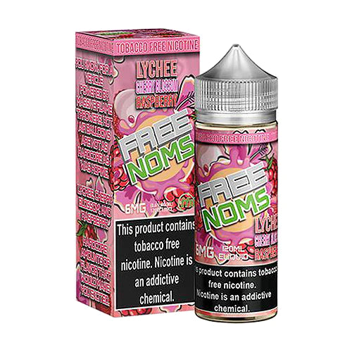 Free Noms EJuice 60ML Lychee Cherry Blossom Raspberry 6MG