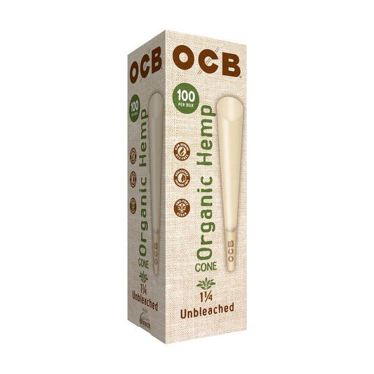 OCB Cones 1 1/4 Organic 100CT