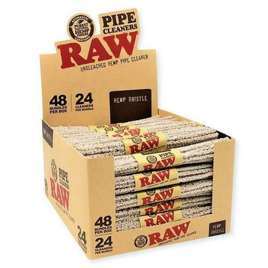 Raw Pipe Cleaners 48CT Bristle