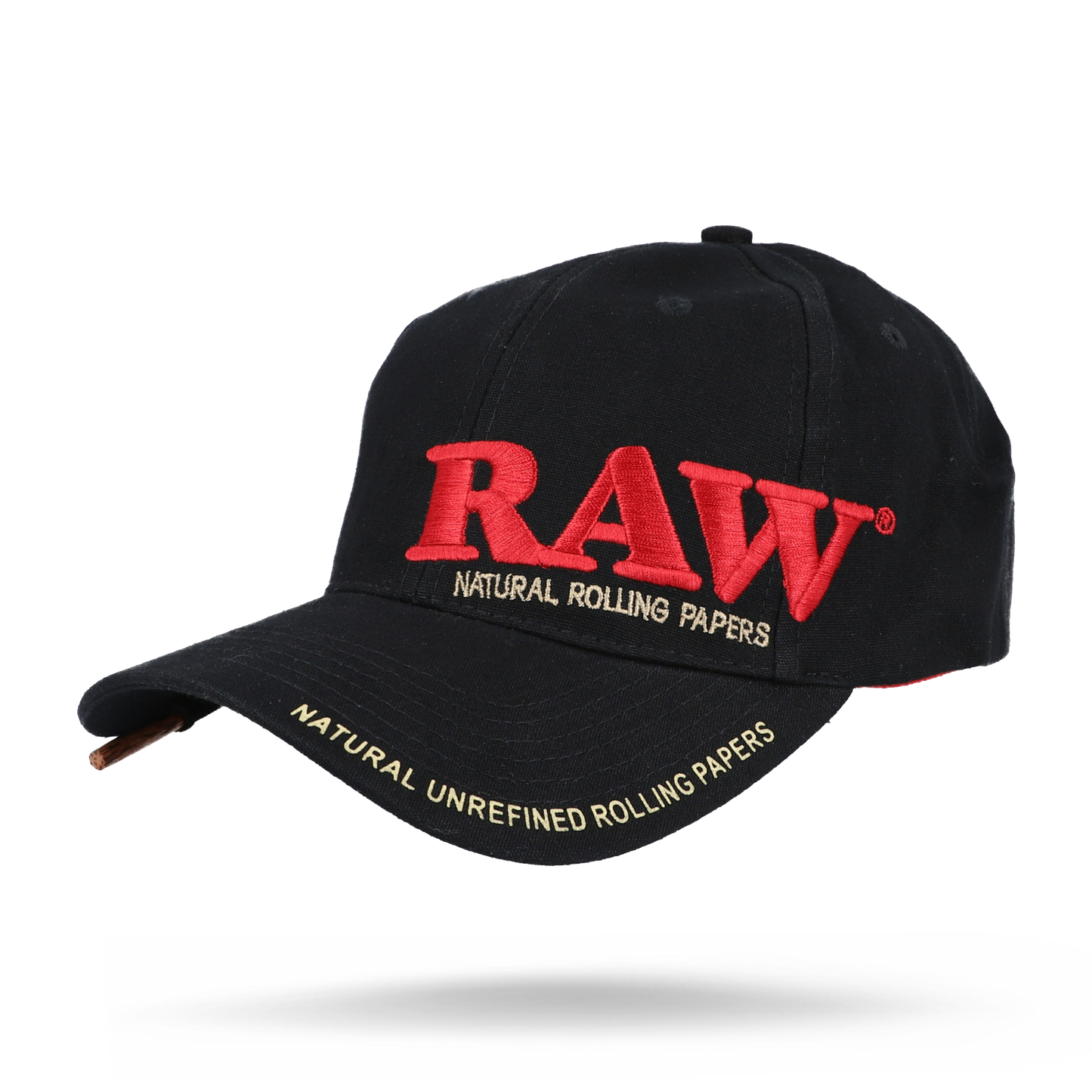 Raw Hat Trucker Poker Black