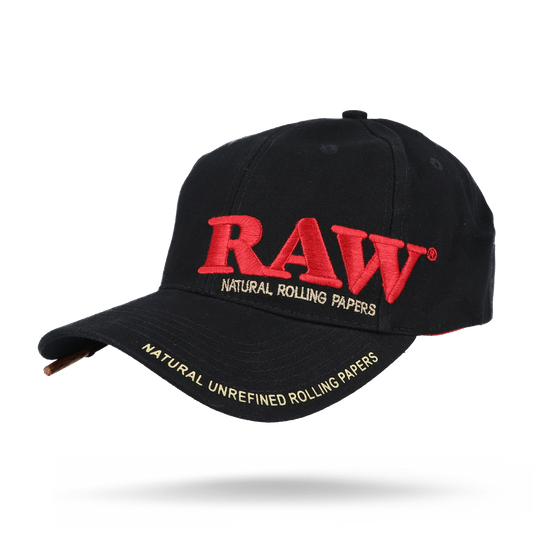 Raw Hat Trucker Poker Black