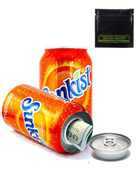 Stash Can Soda Sunkist