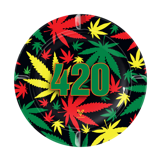 V Syndicate Ashtray Blazin 420 Rasta